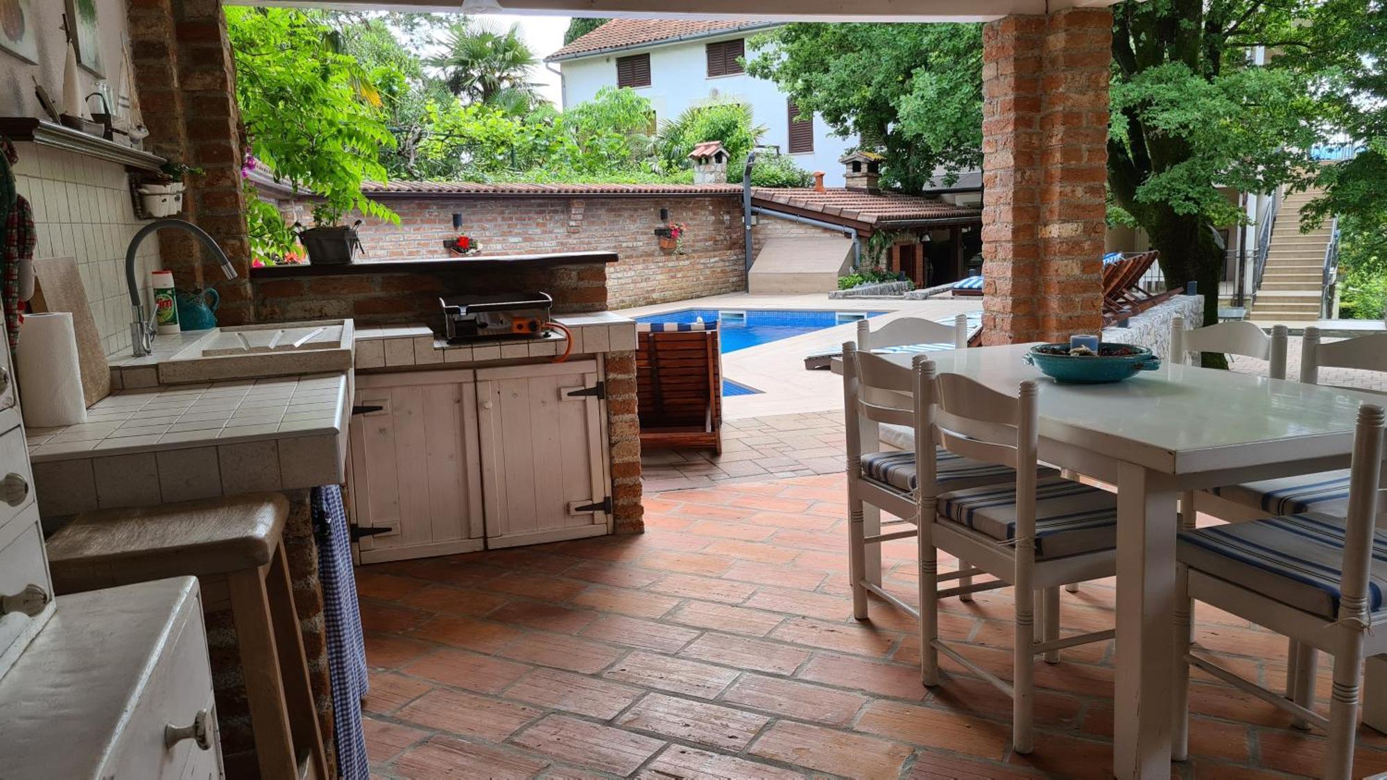 Villa Amalia Apartments Malinska Exterior photo